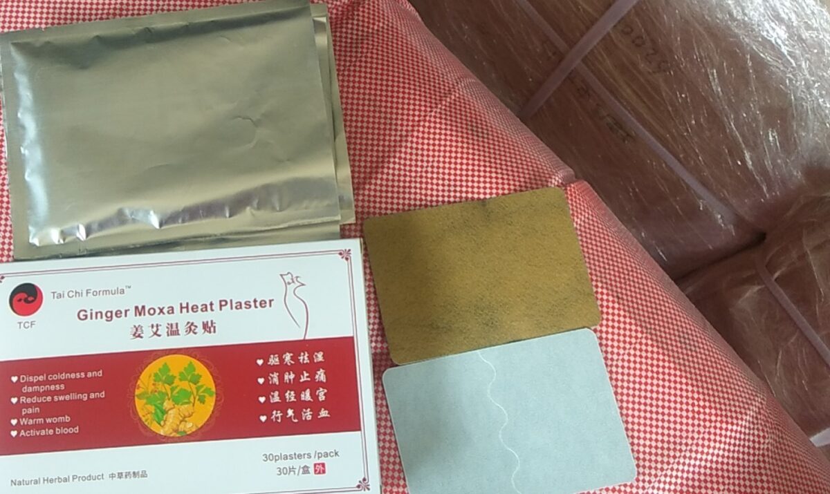 ginger moxa heating plaster